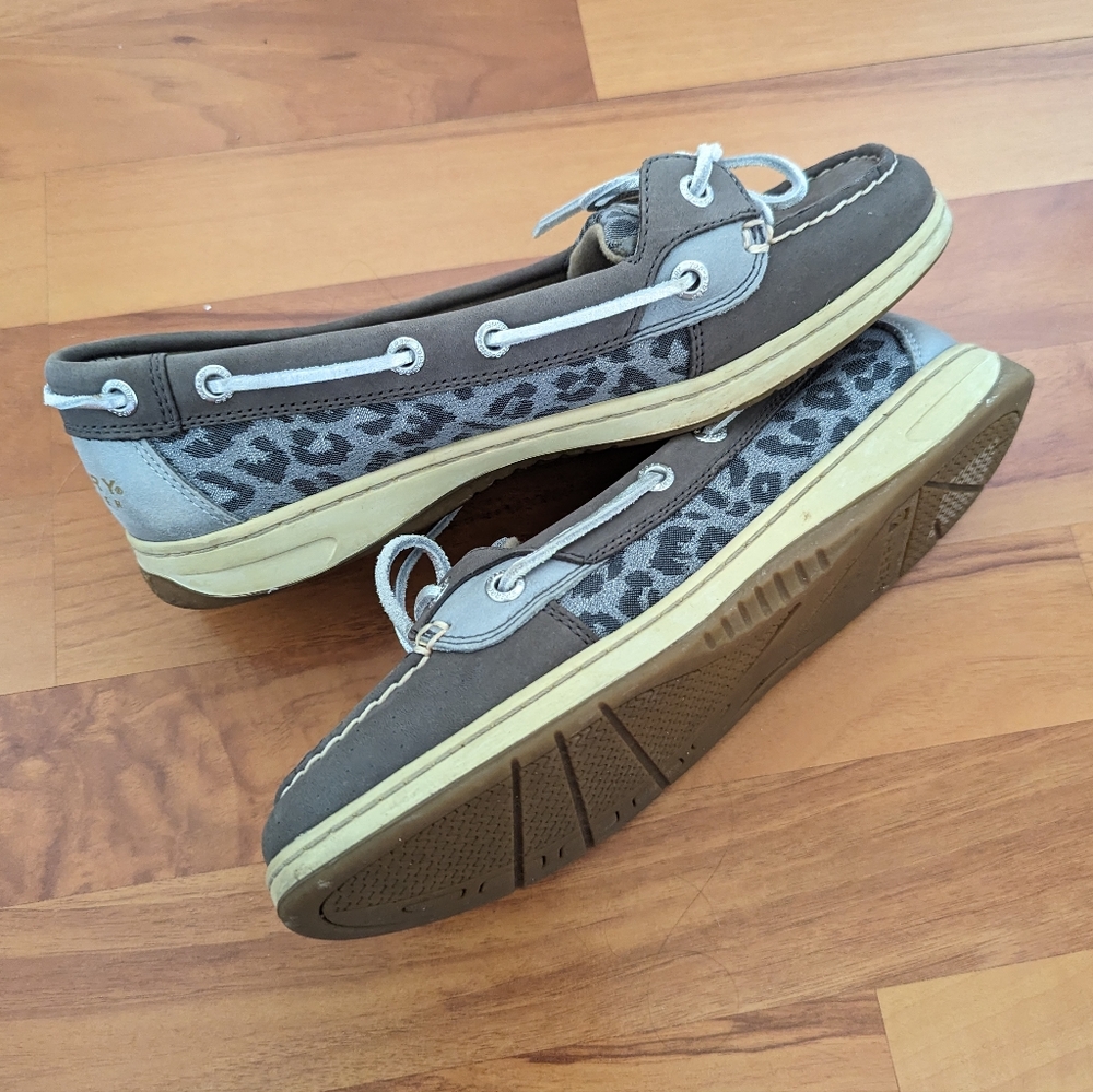 Sperry Top-sider Leopard Angelfish Boat Shoe